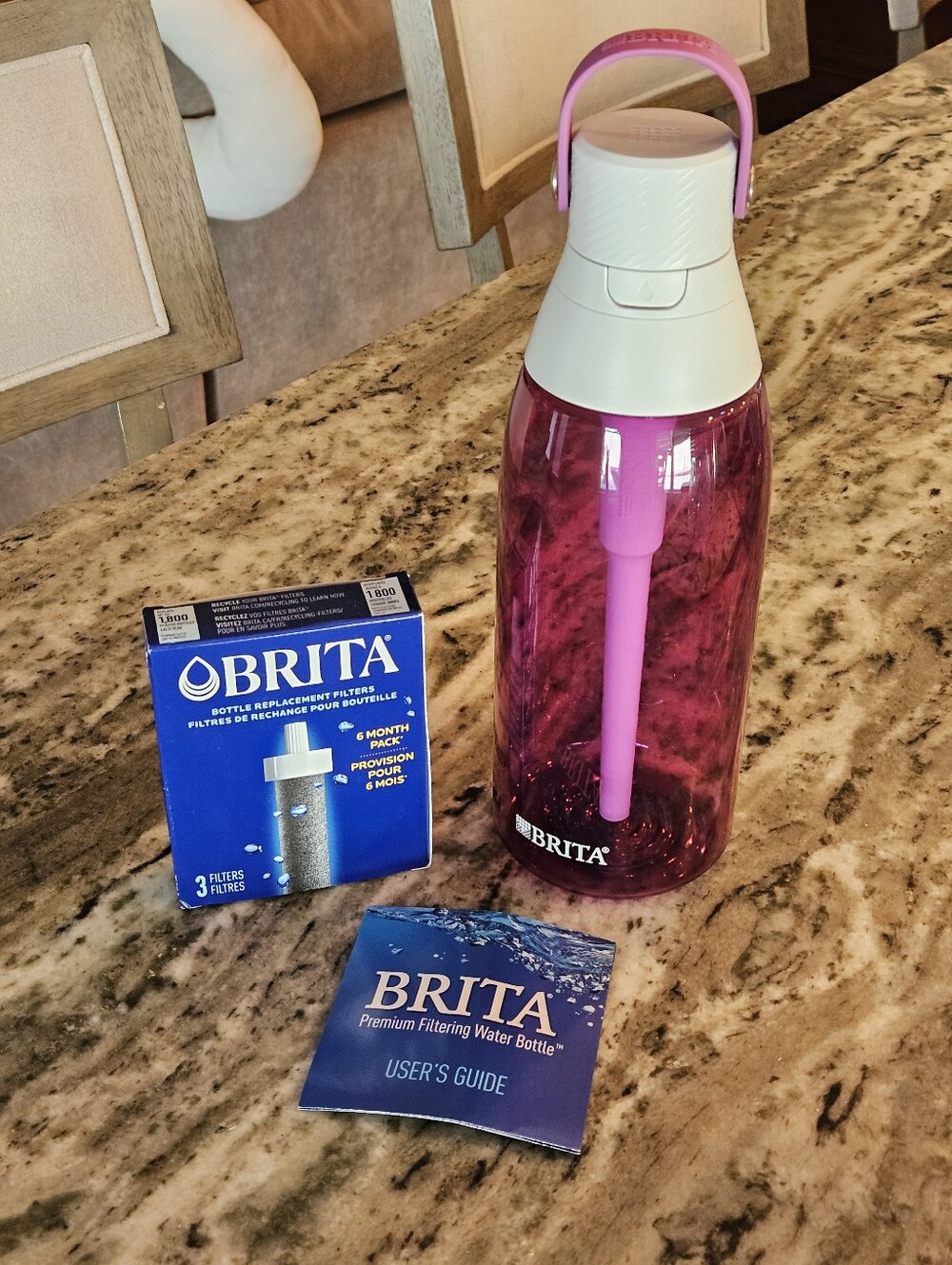 Britta Filtering Premium Filtering Water Bottle